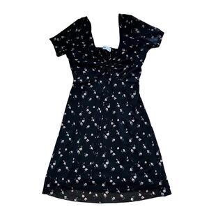 Hollister Short Sleeve Floral Dress Size Small